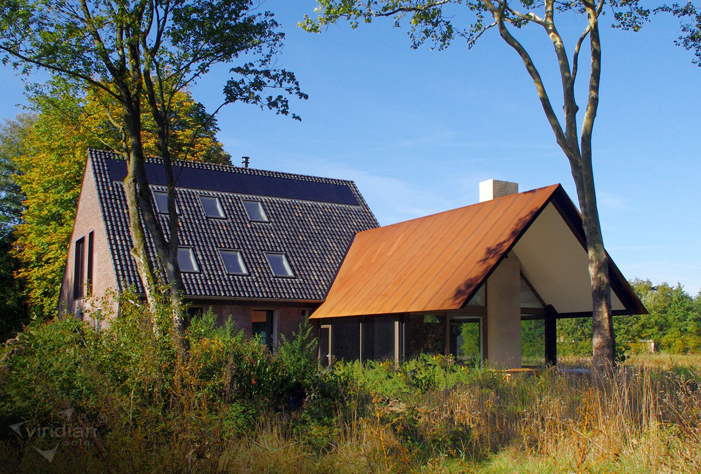 Ingebouwde zonnepanelen